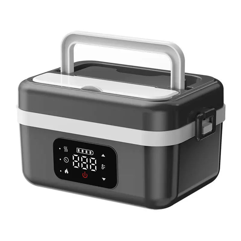 Wireless Electric Insulated Stainless Steel Lunch Box With 8000mAh Battery