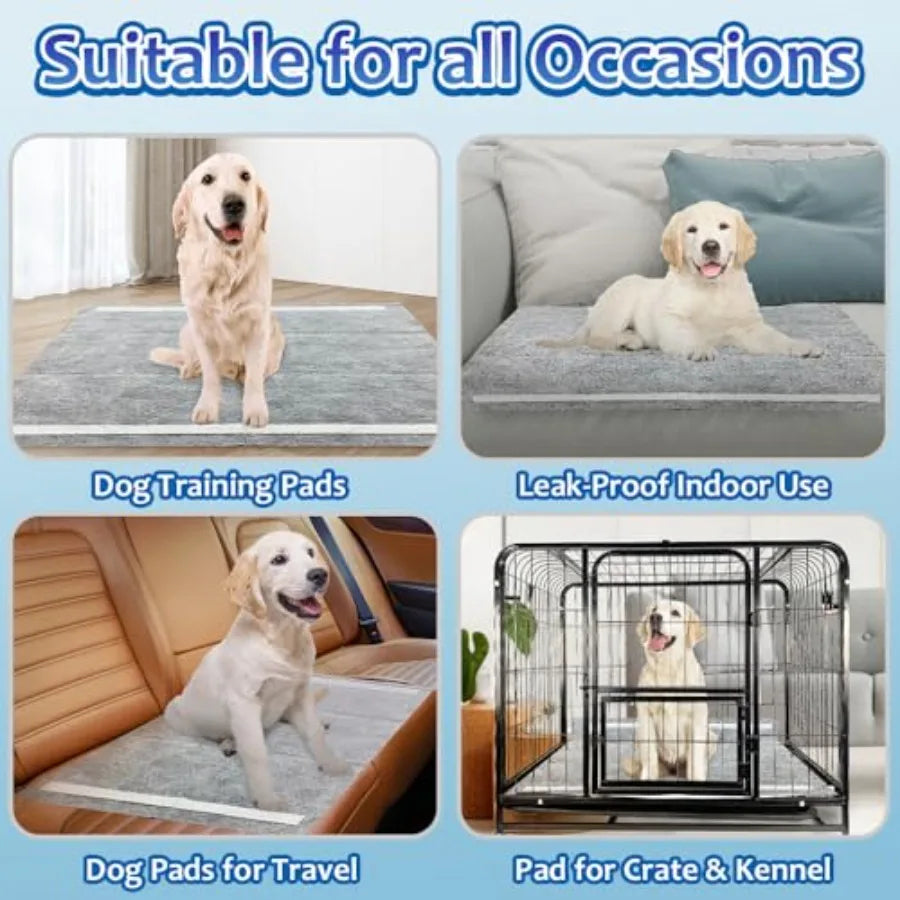 Charcoal Dog Pee Pads Odor Control Disposable Urine Pads