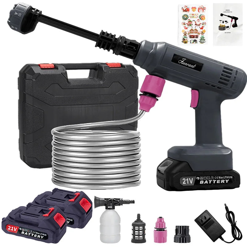 Power Blaster Plus Cordless Pressure Washer Portable Cleaner