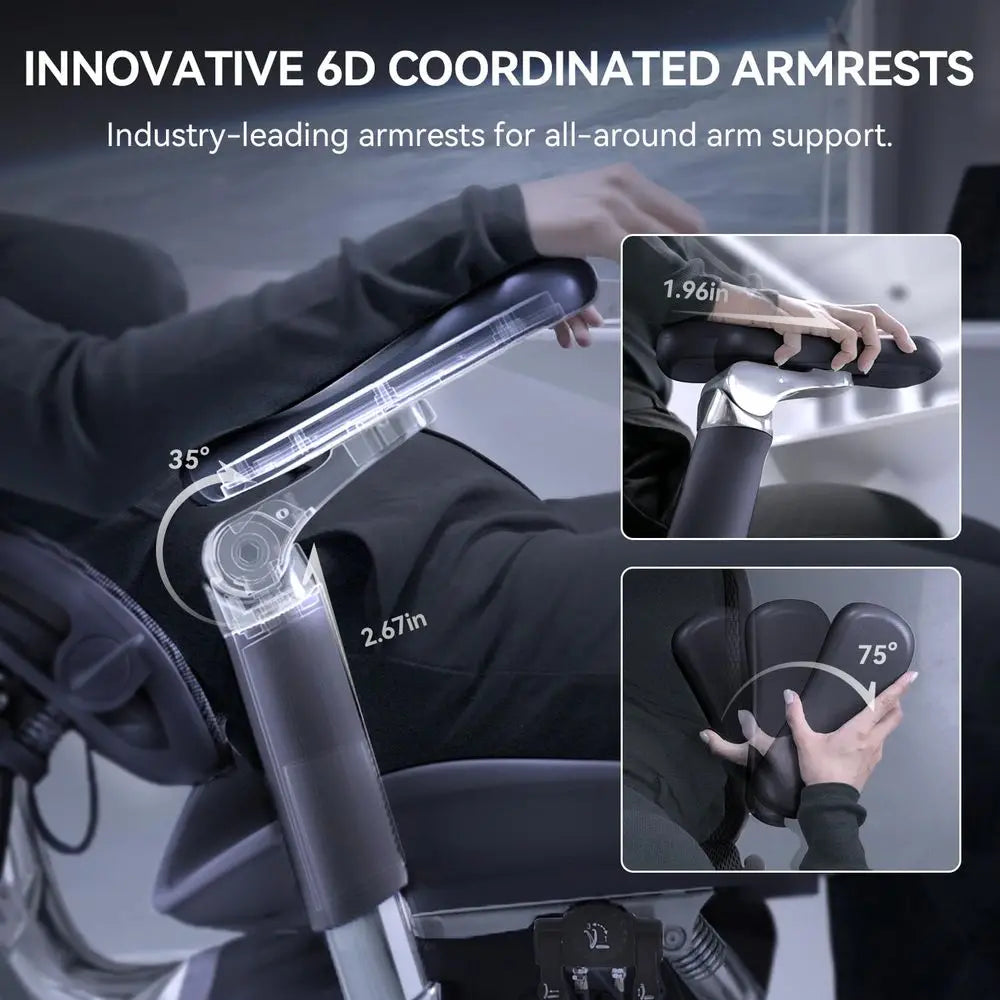 XMSJ Doro S300 Ergonomic Office Chair With Lumbar Support