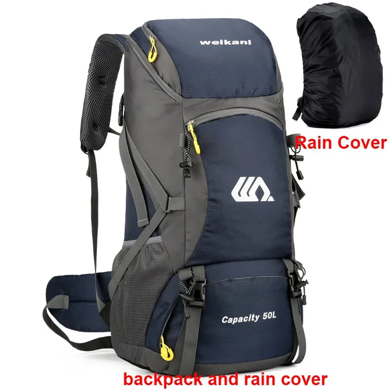 Scione Waterproof Travel Backpack For Hiking And Camping Outdoors