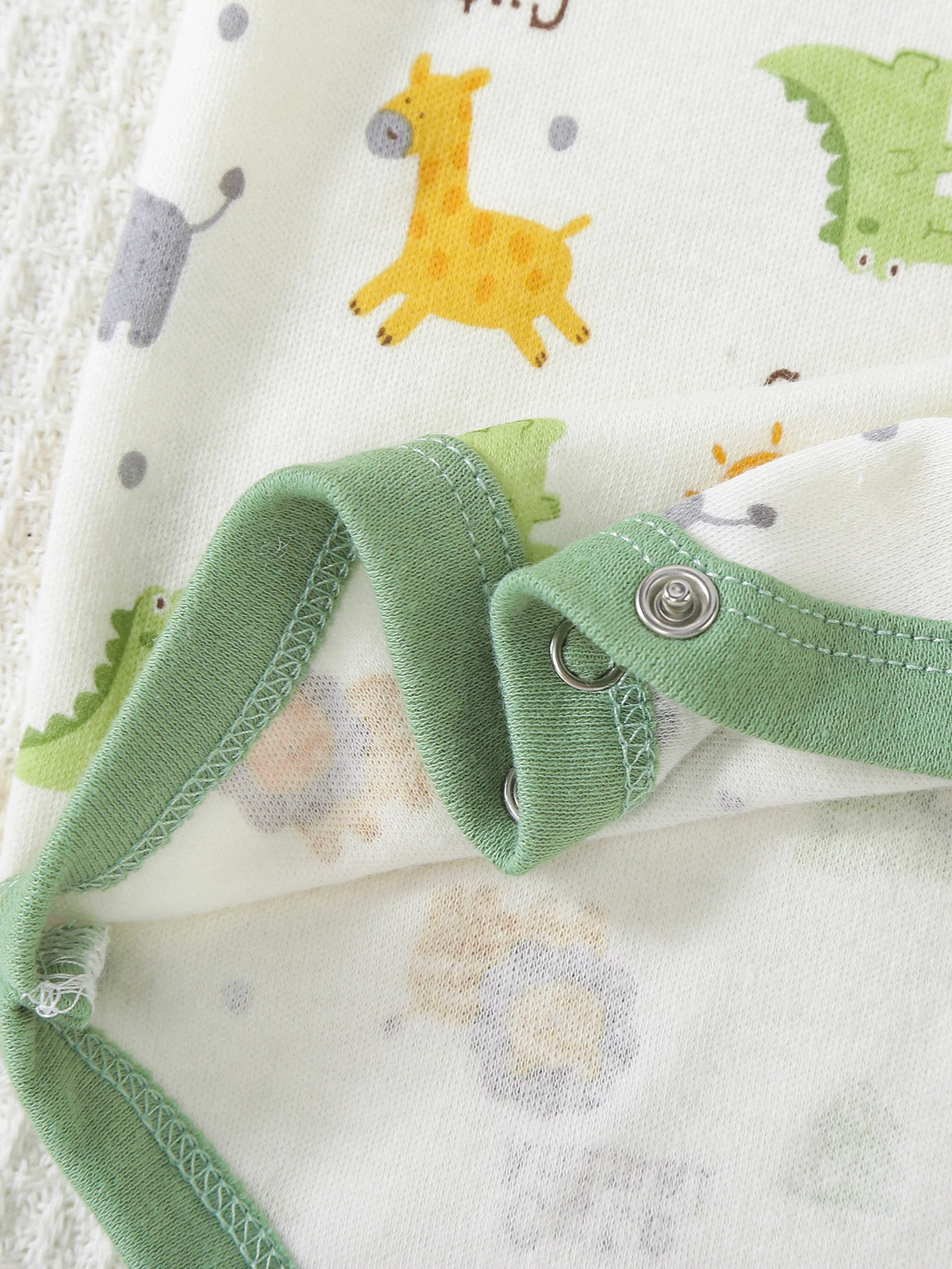 Newborn Baby Boy Teddy Bear Short Sleeve Bodysuits