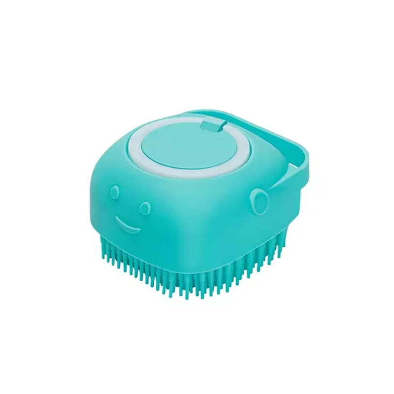 LISM Bath Massage Brush For Pets Silicone Grooming Tools