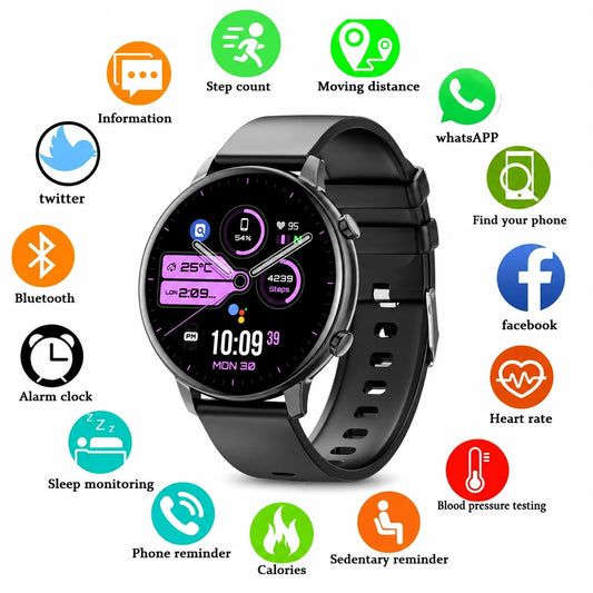 Smart Watch Bluetooth Calling IP67 Waterproof Heart Rate Fitness Tracker