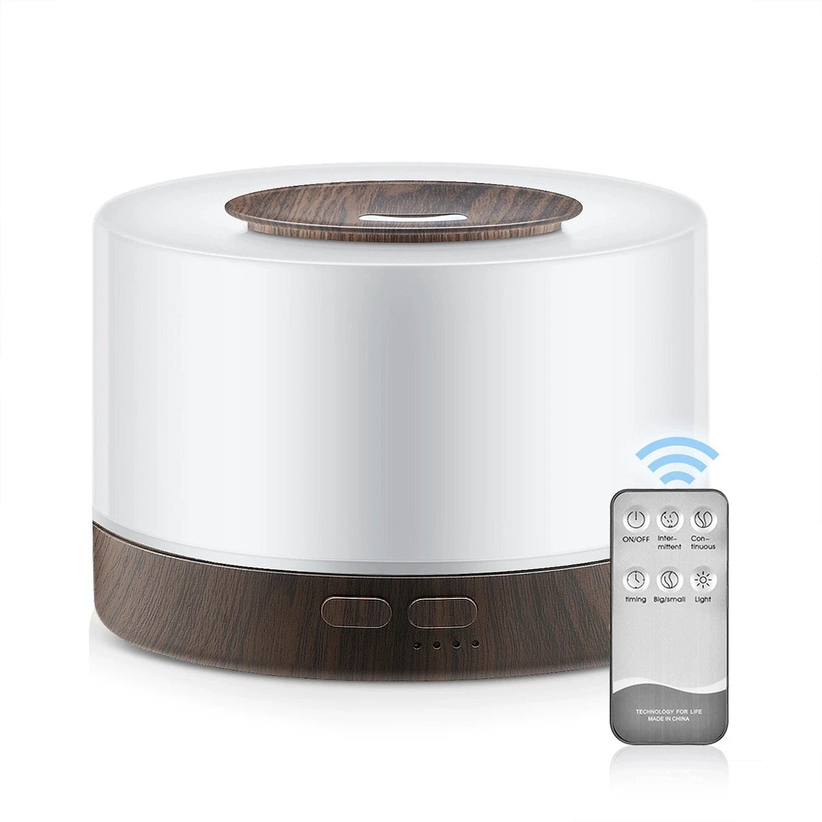 Miflame Ultrasonic Air Humidifier With Aromatherapy Cool Mist 500ml