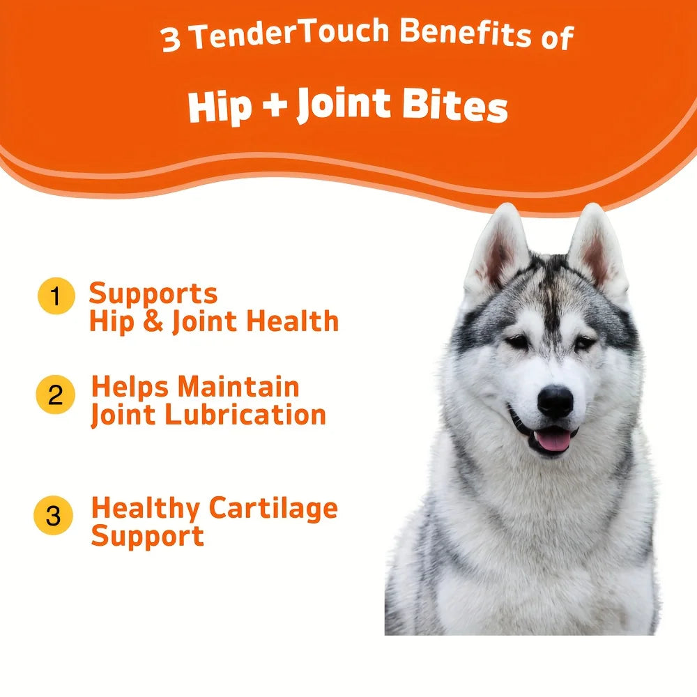 Dog Hip and Joint Supplement With Glucosamine Chondroitin Vitamin A