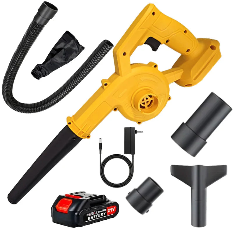 Cordless Leaf Blower 20V With Charger And 6 Speed Modes