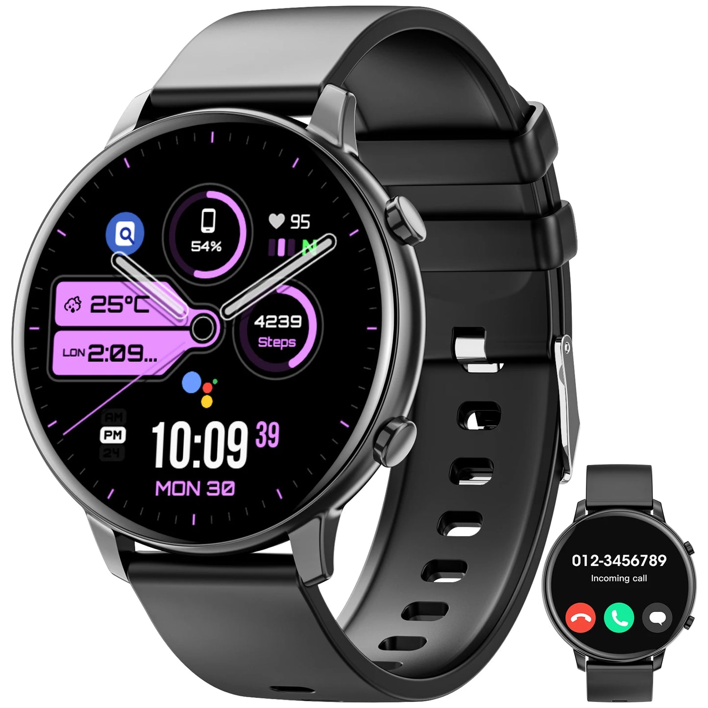 Smart Watch Bluetooth Calling IP67 Waterproof Heart Rate Fitness Tracker
