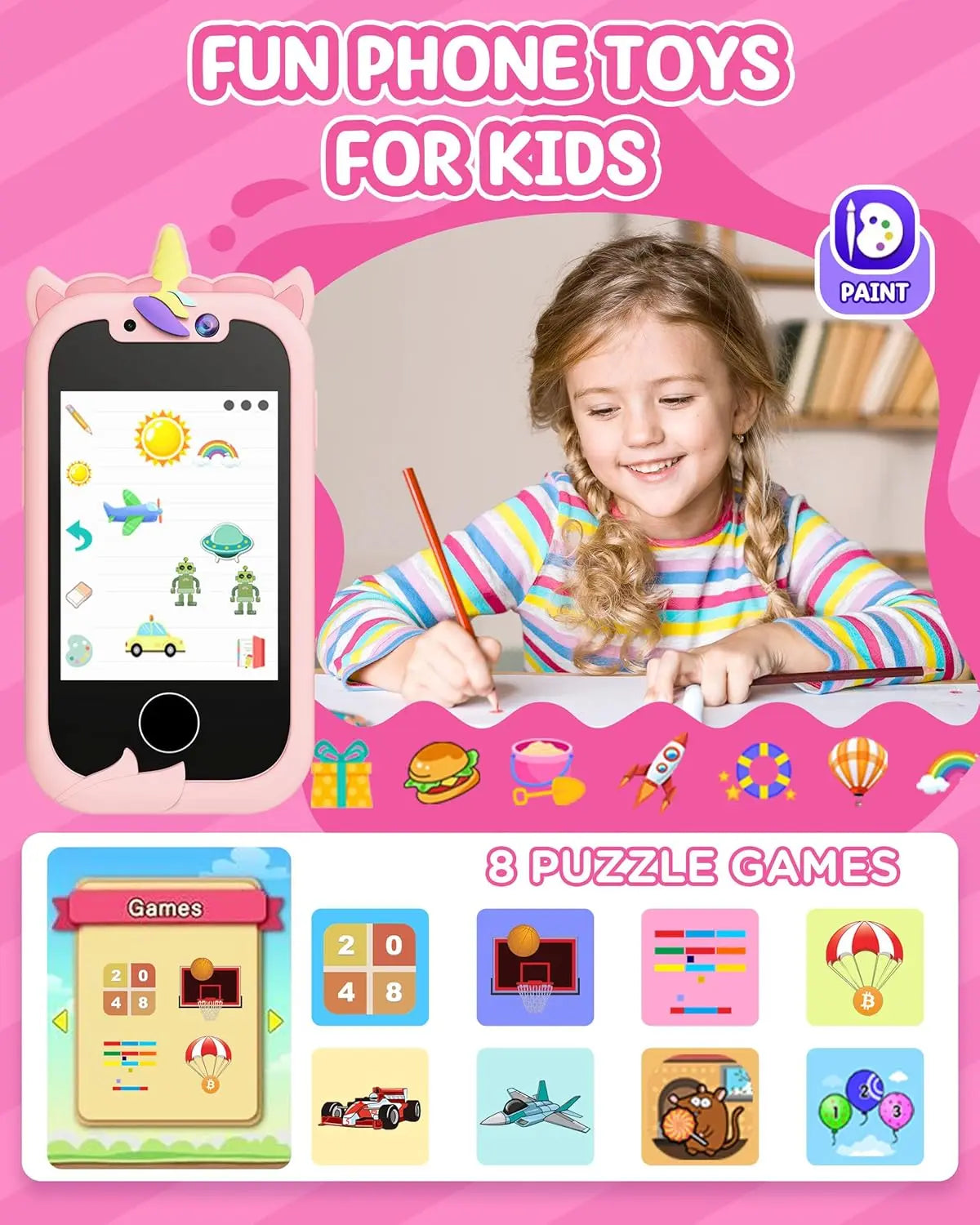 Kids Smart Phone Real Working Smartphone Ages 3 To 10