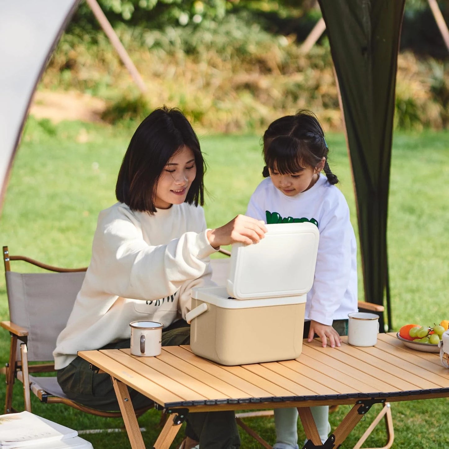Naturehike Portable Camping Cooler Box for Ice and BBQ Storage