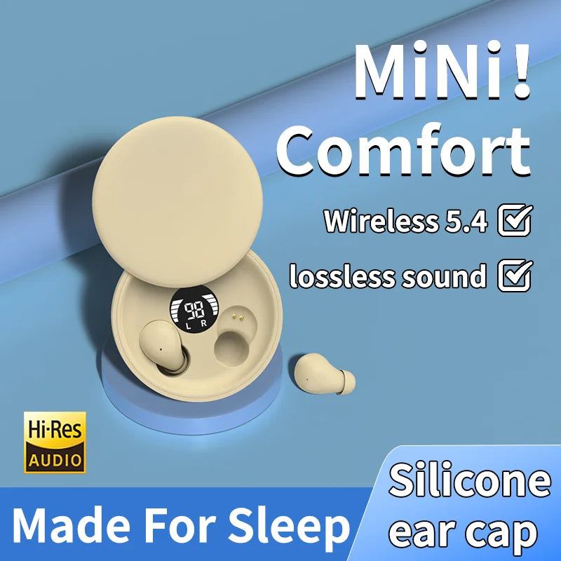 SHUKE Wireless Sleep Headphones Waterproof Earbuds With Microphone