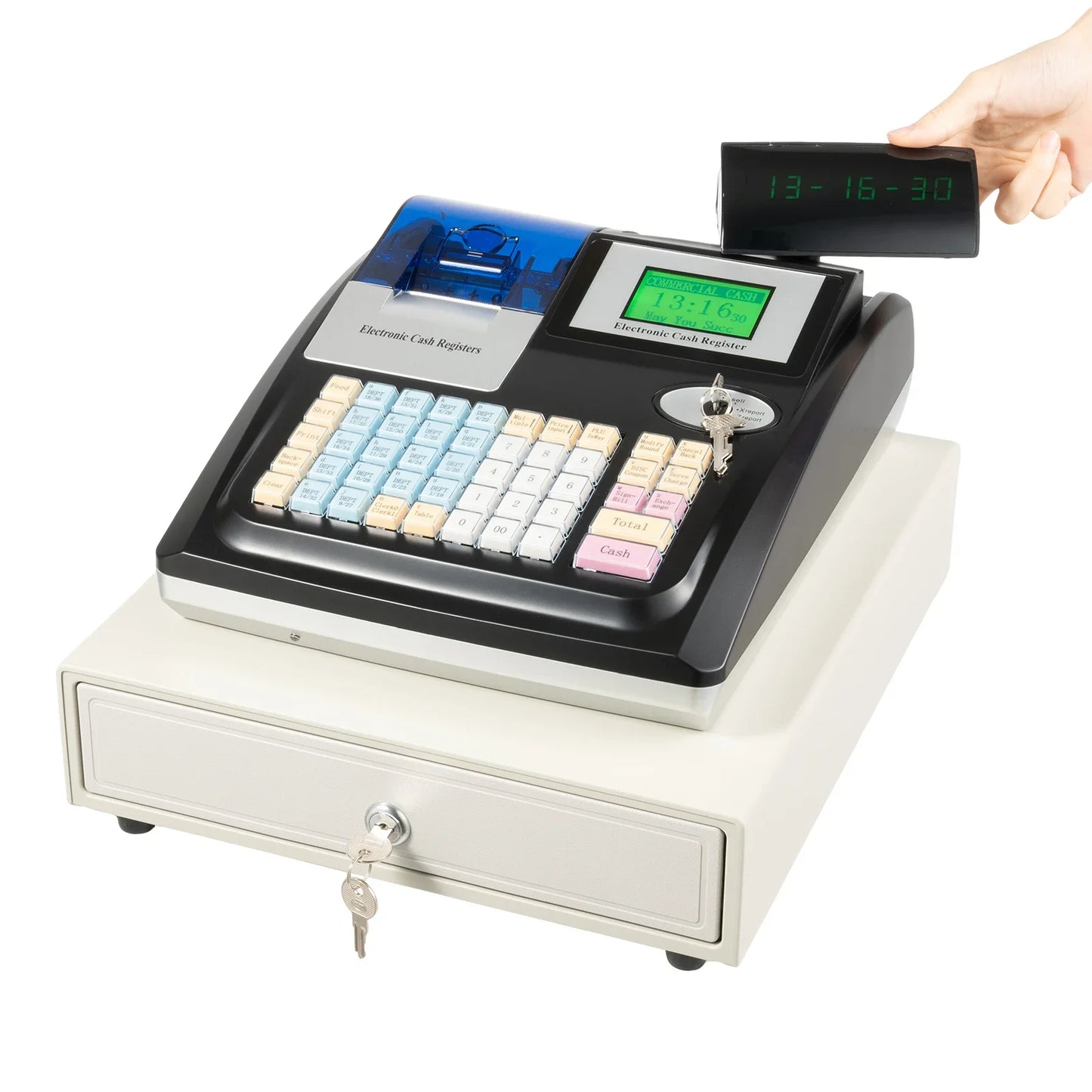 48 Keys Cash Management System Electronic Cash Register Drawer POS
