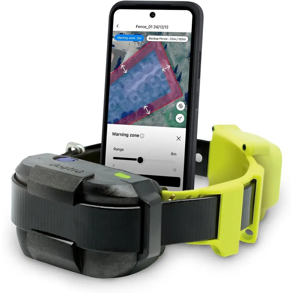 GPS Dog Fence System No Monthly Fees Waterproof Collar