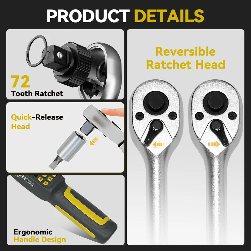 Waxtron Digital Torque Wrench Two Percent Accuracy Auto And Motorcycle