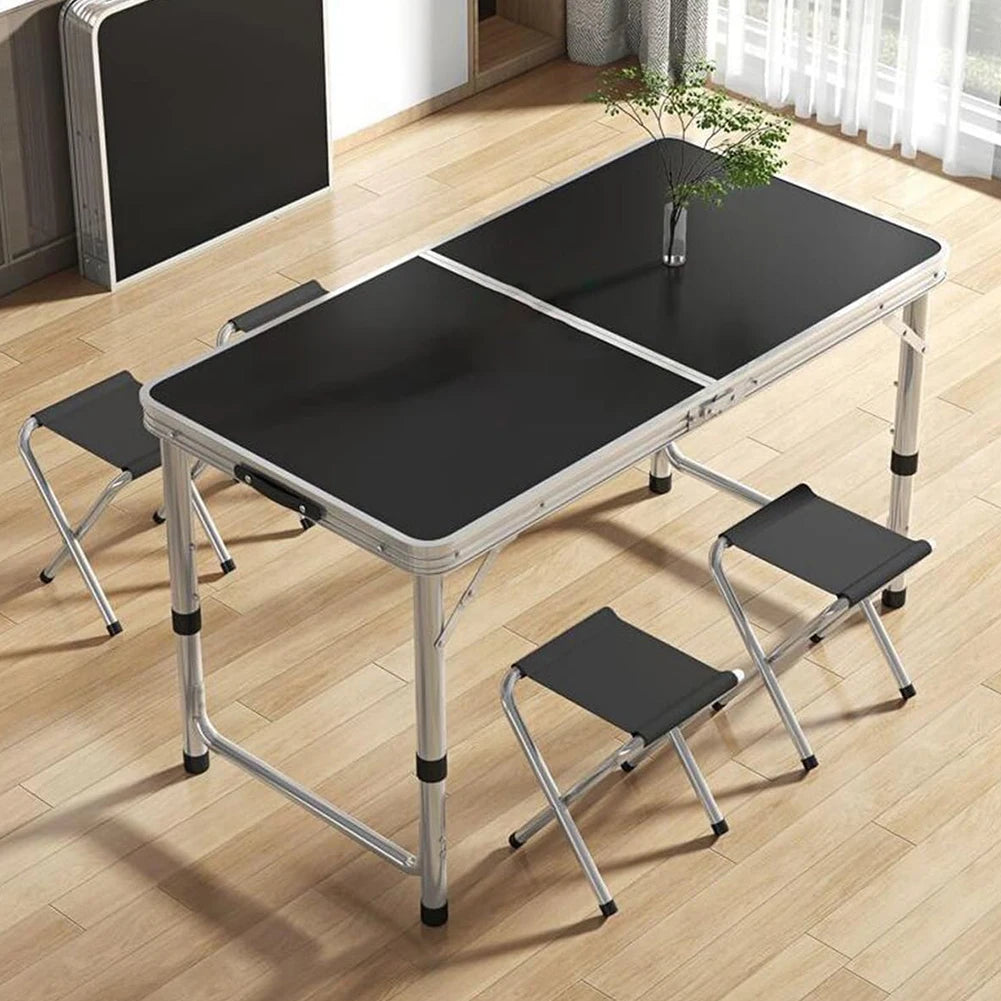 Lightweight Folding Camp Table For Outdoor Picnics And Camping