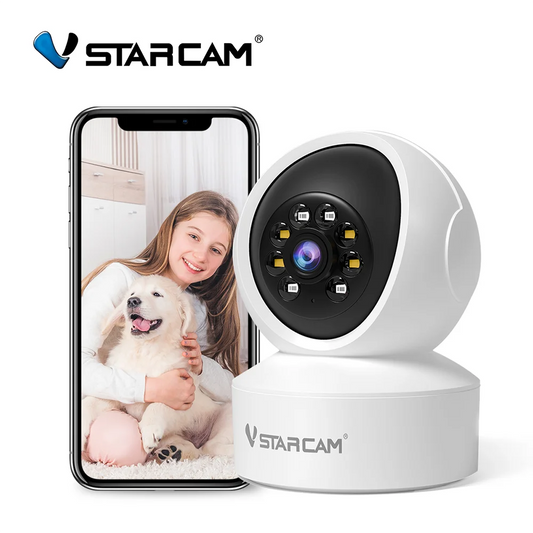 Vstarcam Security Camera 360 Coverage Night Vision Two Way Audio
