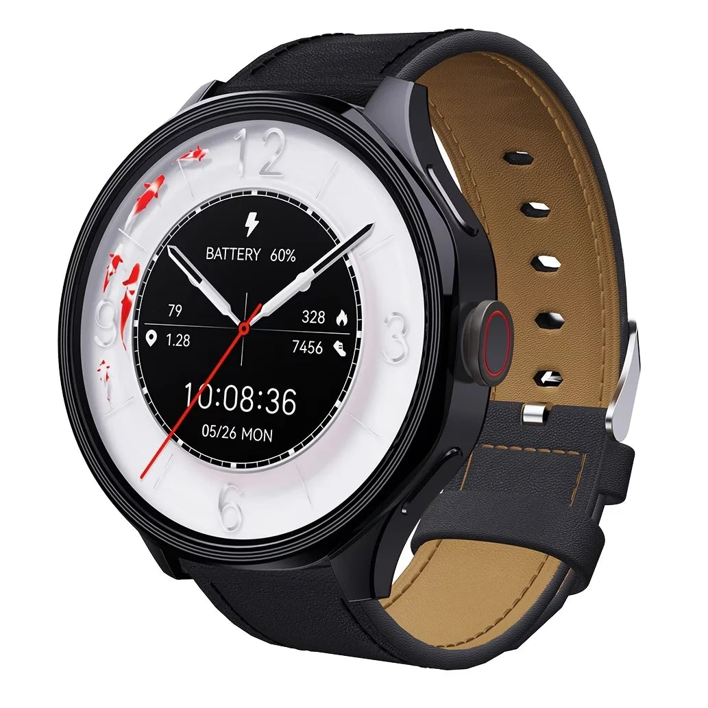 W&O Android 4G Smartwatch With AMOLED Display GPS Rotating Camera