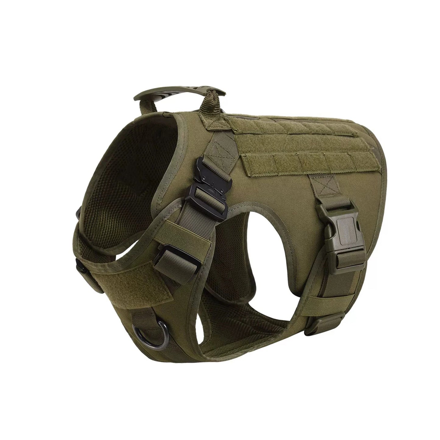 PETRAVELCN Tactical Dog Harness Molle Vest for Dogs