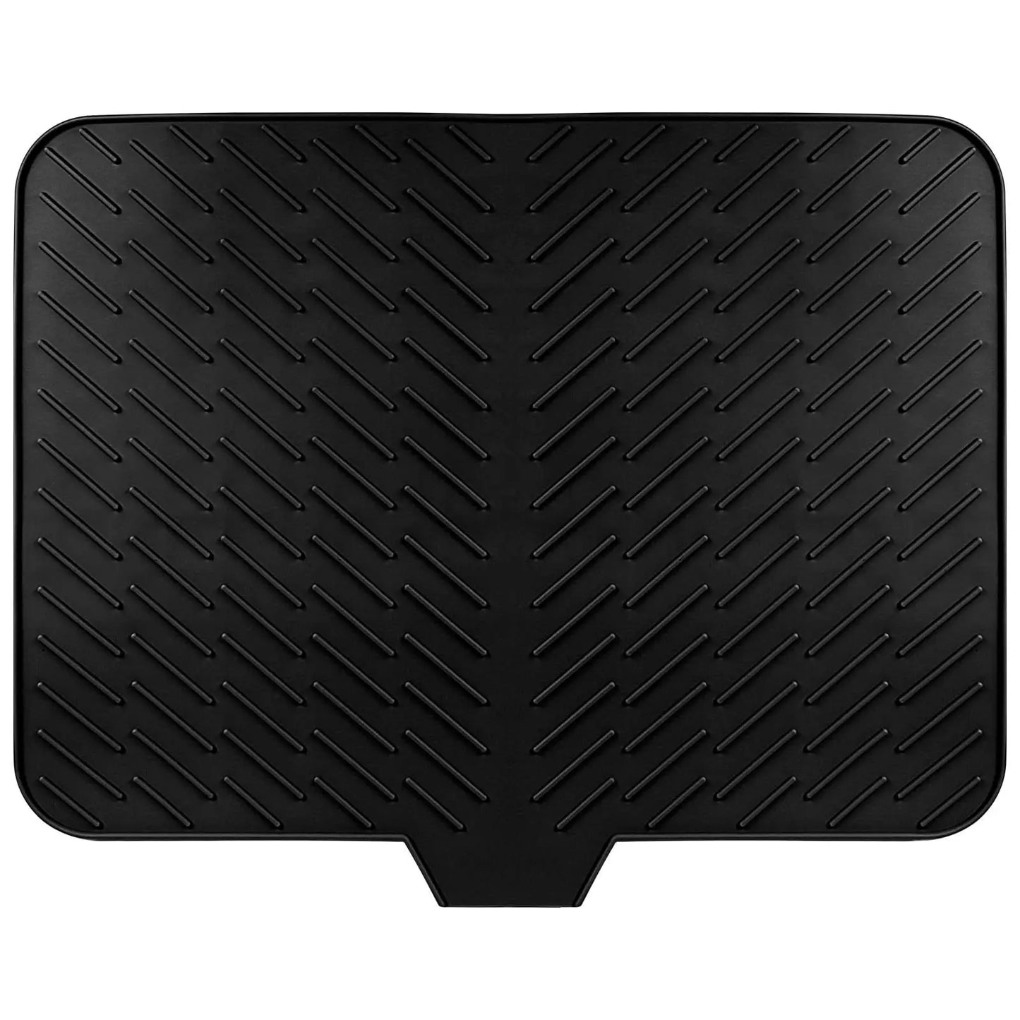 NONECN Silicone Draining Mat For Kitchen Non Slip Heat Resistant Sink Mat