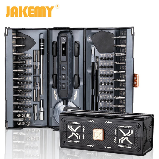 JAKEMY 180In1 Magnetic Cordless Precision Screwdriver Set