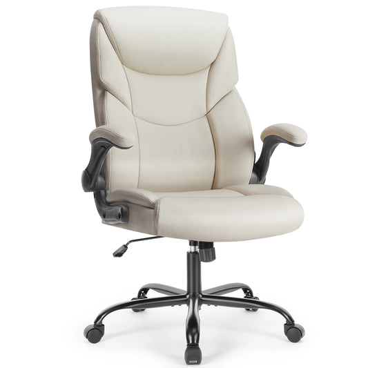 JHK Ergonomic Office Chair With Flip Up Armrests For Comfort