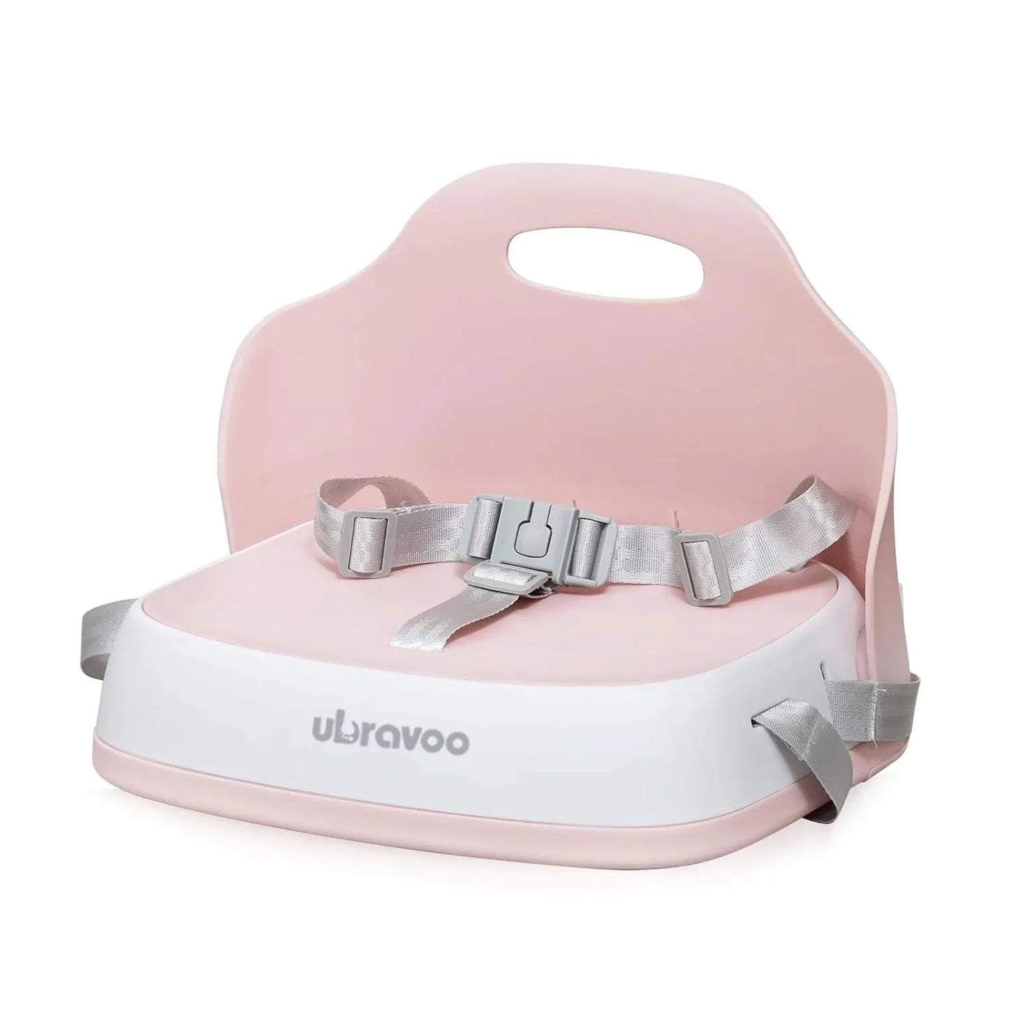 Travel High Chair Portable Booster Seat for Kids with 3-Point Harness And 2 Adjustable Straps Washable Child Eating Seat