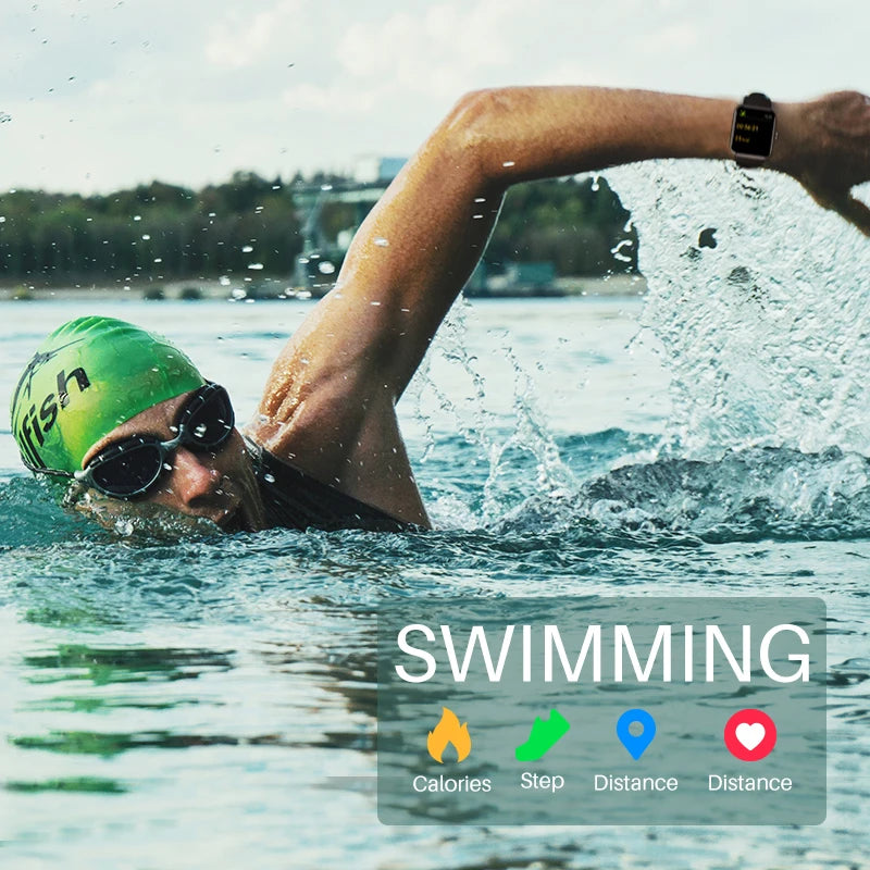 TOZO S2 Smartwatch Waterproof 5ATM Alexa Built In Fitness Tracker