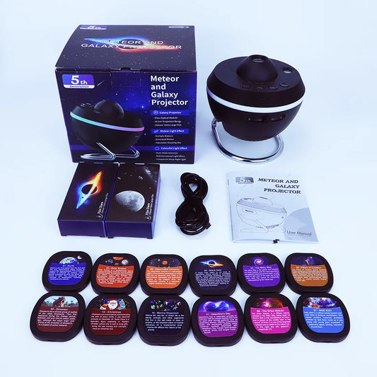 AUSYLE Galaxy Projector 13 in 1 Night Light Space Ball