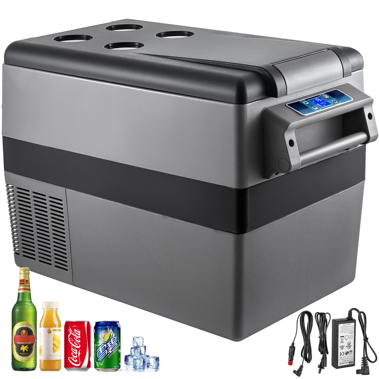SucceBuy Car Refrigerator Compressor Cooler Freezer 12V 110 to 240V