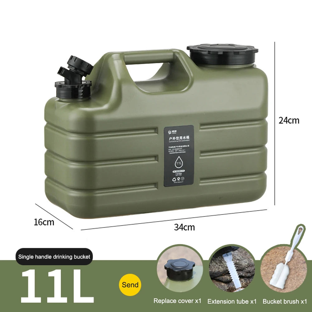 Leakproof Drinking Water Container with Spigot for Camping and Hiking