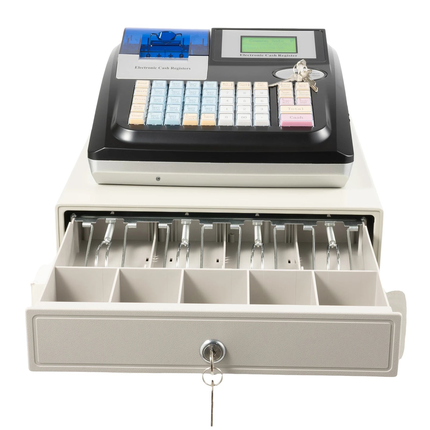 48 Keys Cash Management System Electronic Cash Register Drawer POS