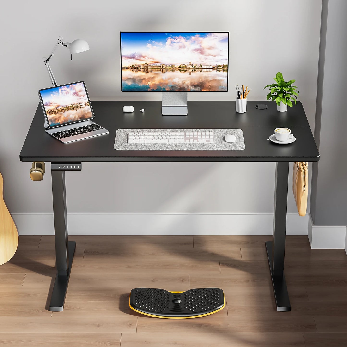JHK Ergonomic Electric Standing Desk Height Adjustable Computer Desk