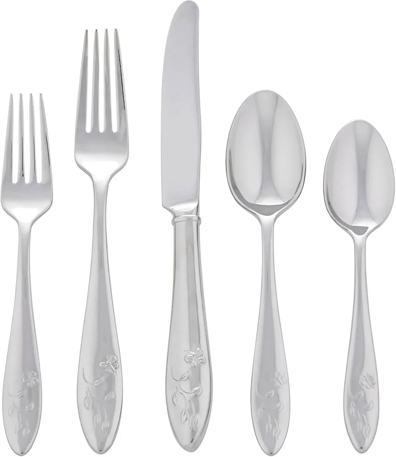 Butterfly Meadow 18 10 Stainless Steel Silverware Set For 12