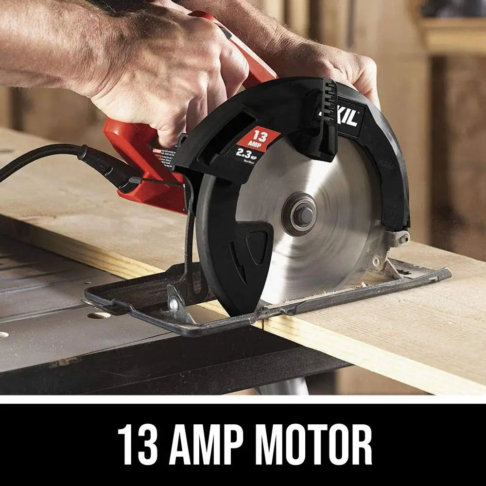 13 Amp Circular Saw With Powerful Motor Lightweight Handling