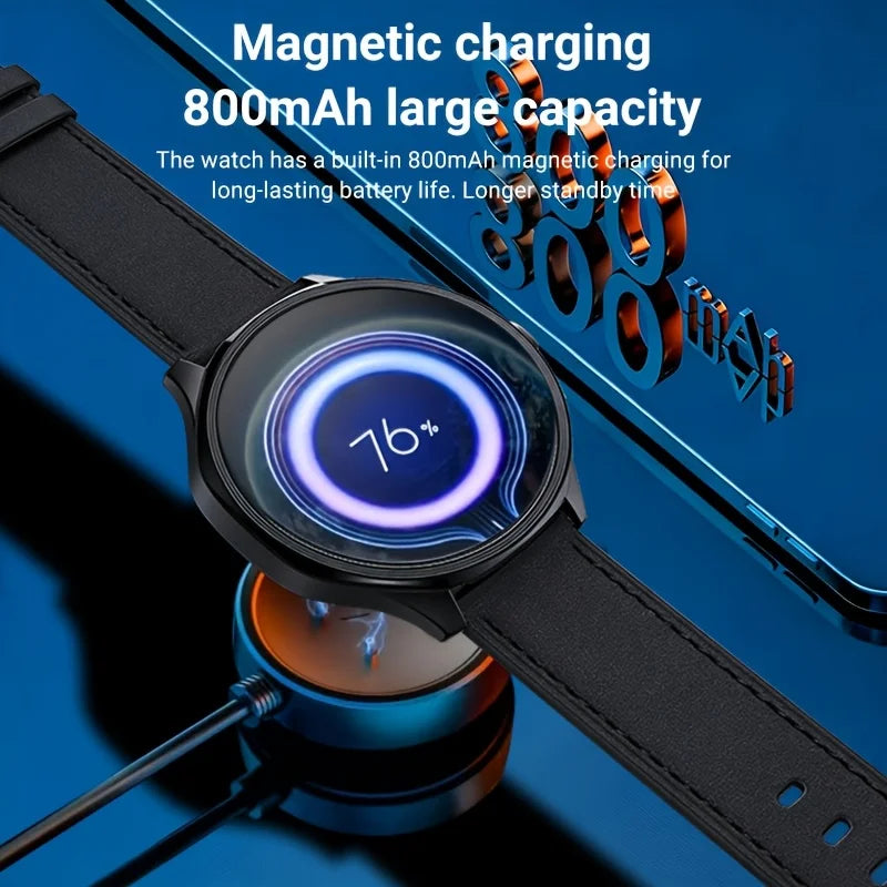 W&O Android 4G Smartwatch With AMOLED Display GPS Rotating Camera