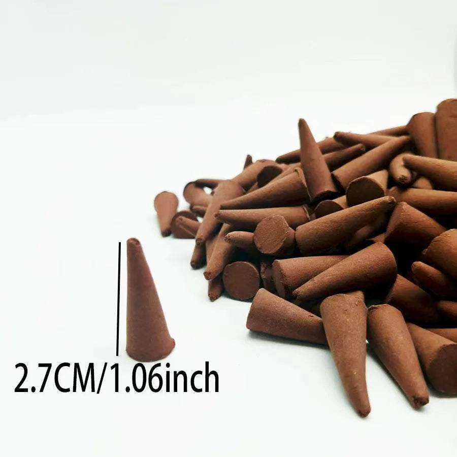 Coffee Scented Incense Cones for Home Yoga Meditation