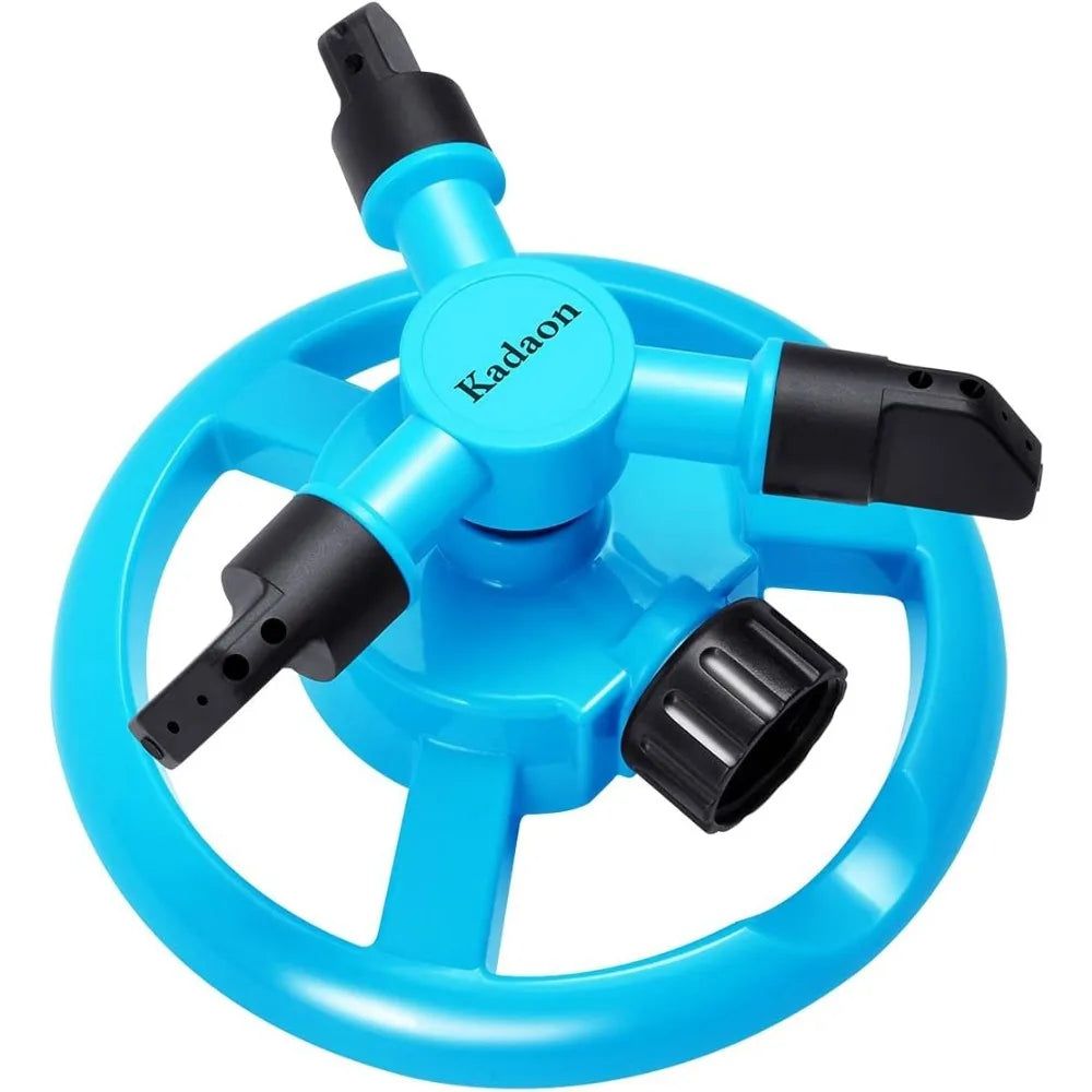 360° Rotating Lawn Sprinkler, Large Area Coverage, Easy Connect, Water-Saving Design