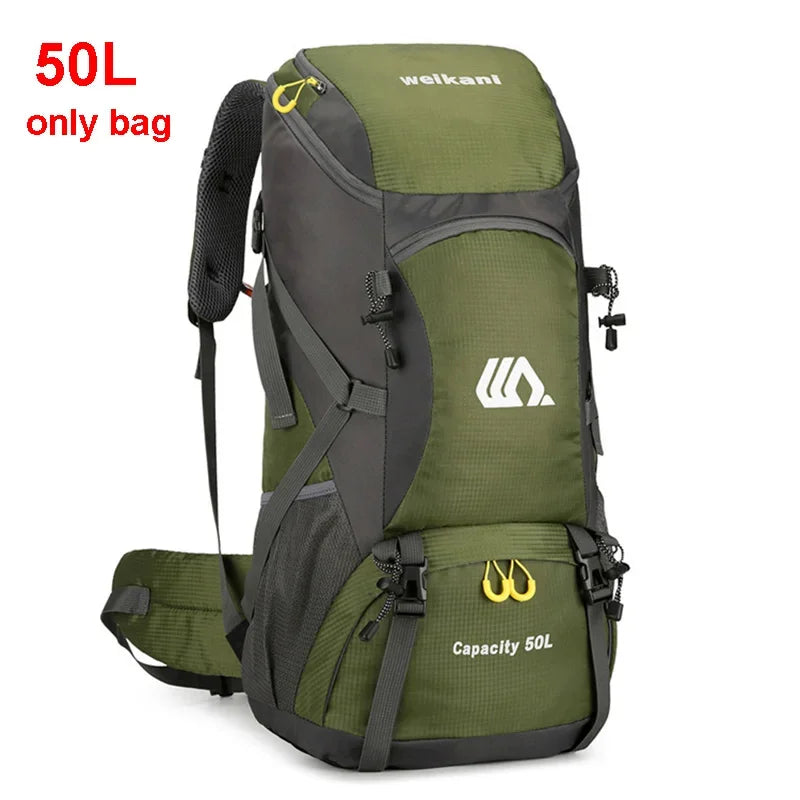 Scione Waterproof Travel Backpack For Hiking And Camping Outdoors