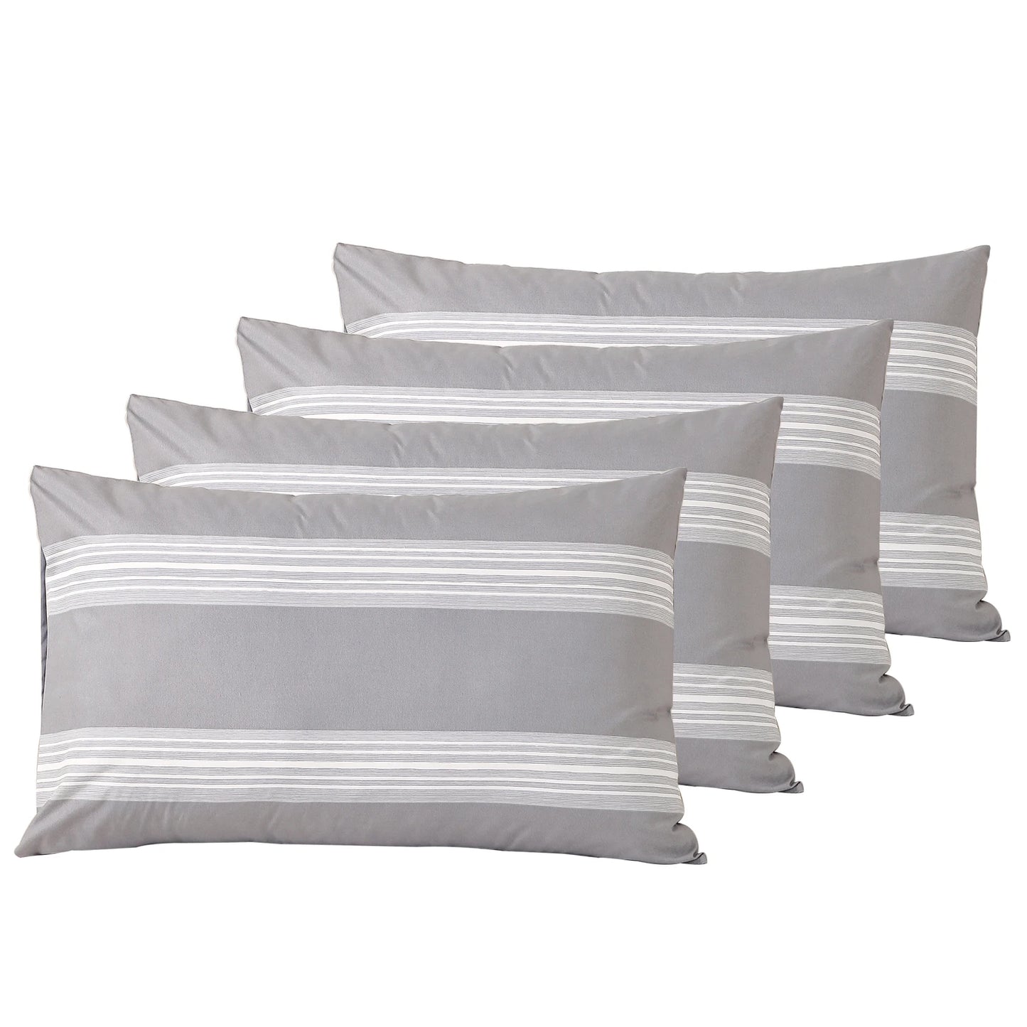 easYum Pillow Protector Cover Sets Printed Pillowcases 4 Pack