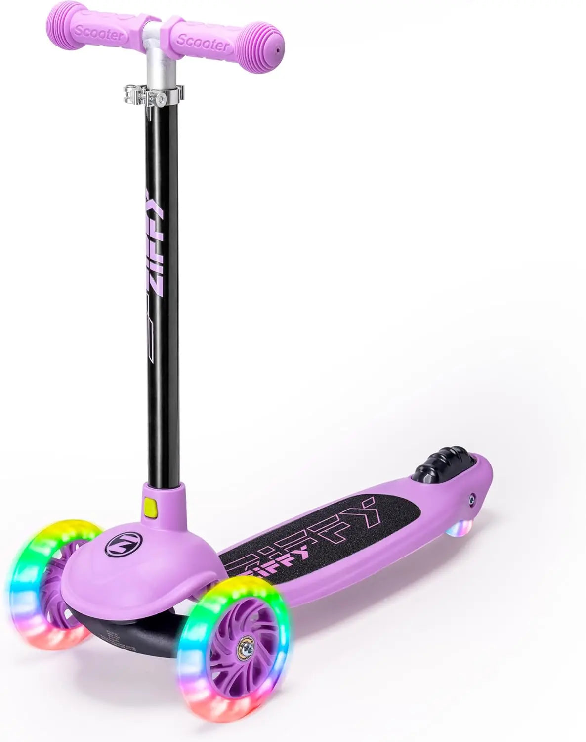 Joyfy Kids 3 Wheel Scooter LED Light Up Wheels Gift For Boys And Girls