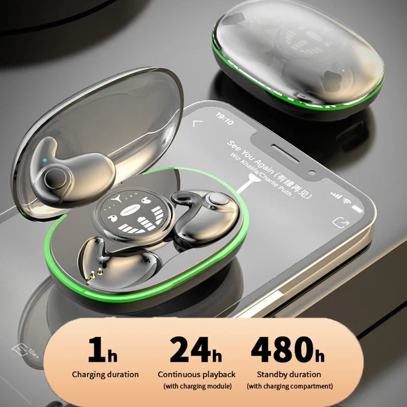 SHUKE Wireless Earphones Bluetooth 5.3 ANC IPX5 Noise Canceling