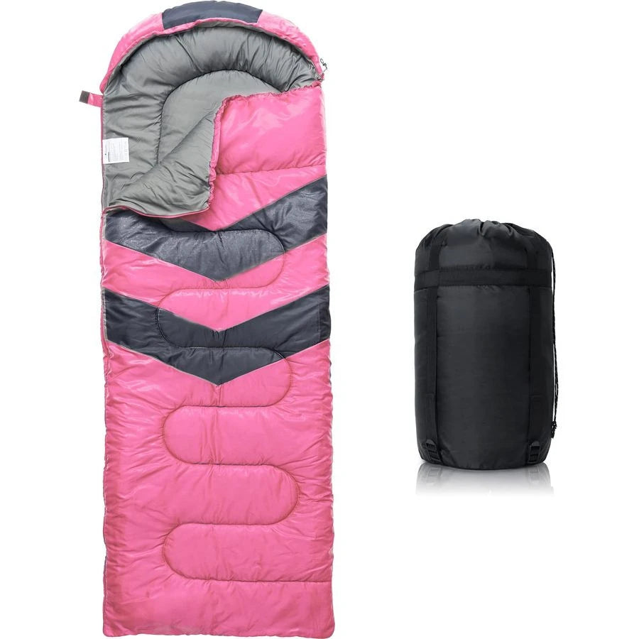 Cotton Sleeping Bag For Kids And Adults Cold Weather Camping