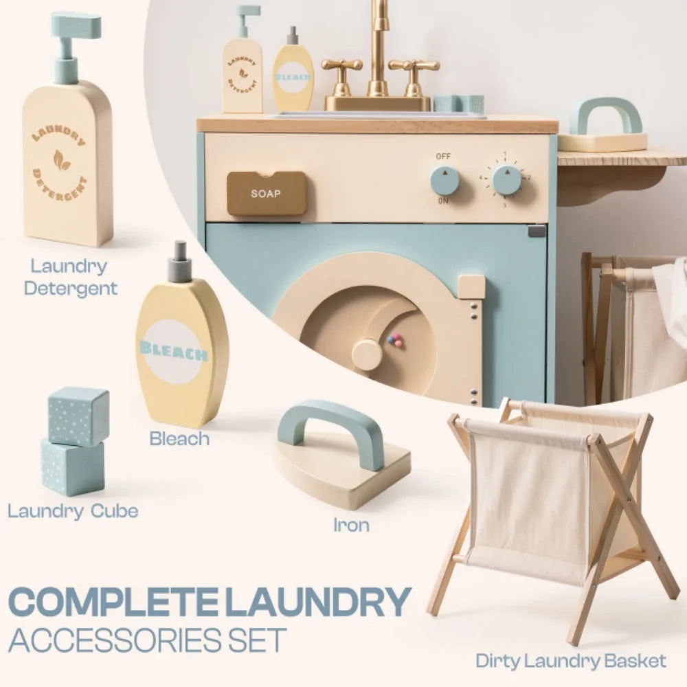 Rolife Robotime Robud Kitchen Washer Playset For Kids Ages 3+