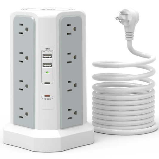 Passus 4-Layer Extension Tower With PD Fast Charging