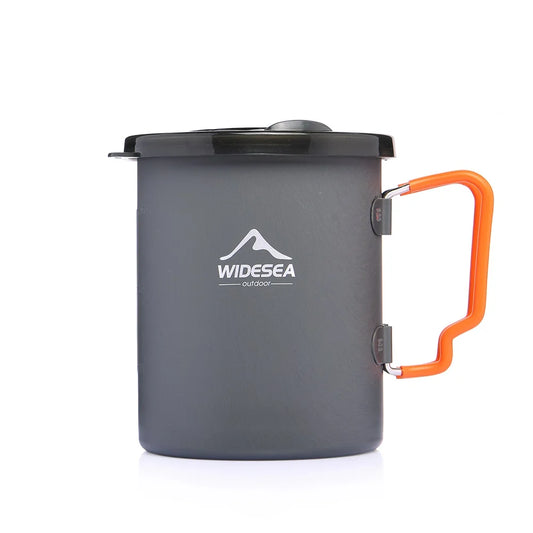Widesea Camping Coffee Pot With French Press Outdoor Cup