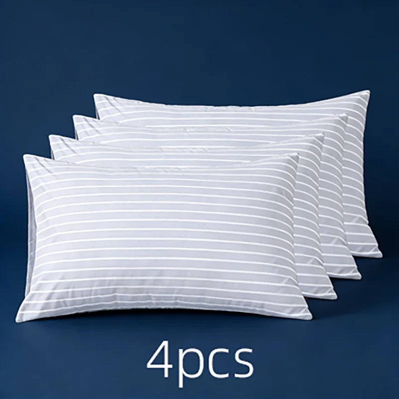 easYum Pillow Protector Cover Sets Printed Pillowcases 4 Pack