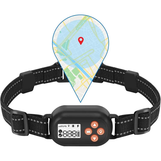 Wireless GPS Dog Fence System With Waterproof Collar And Training Modes