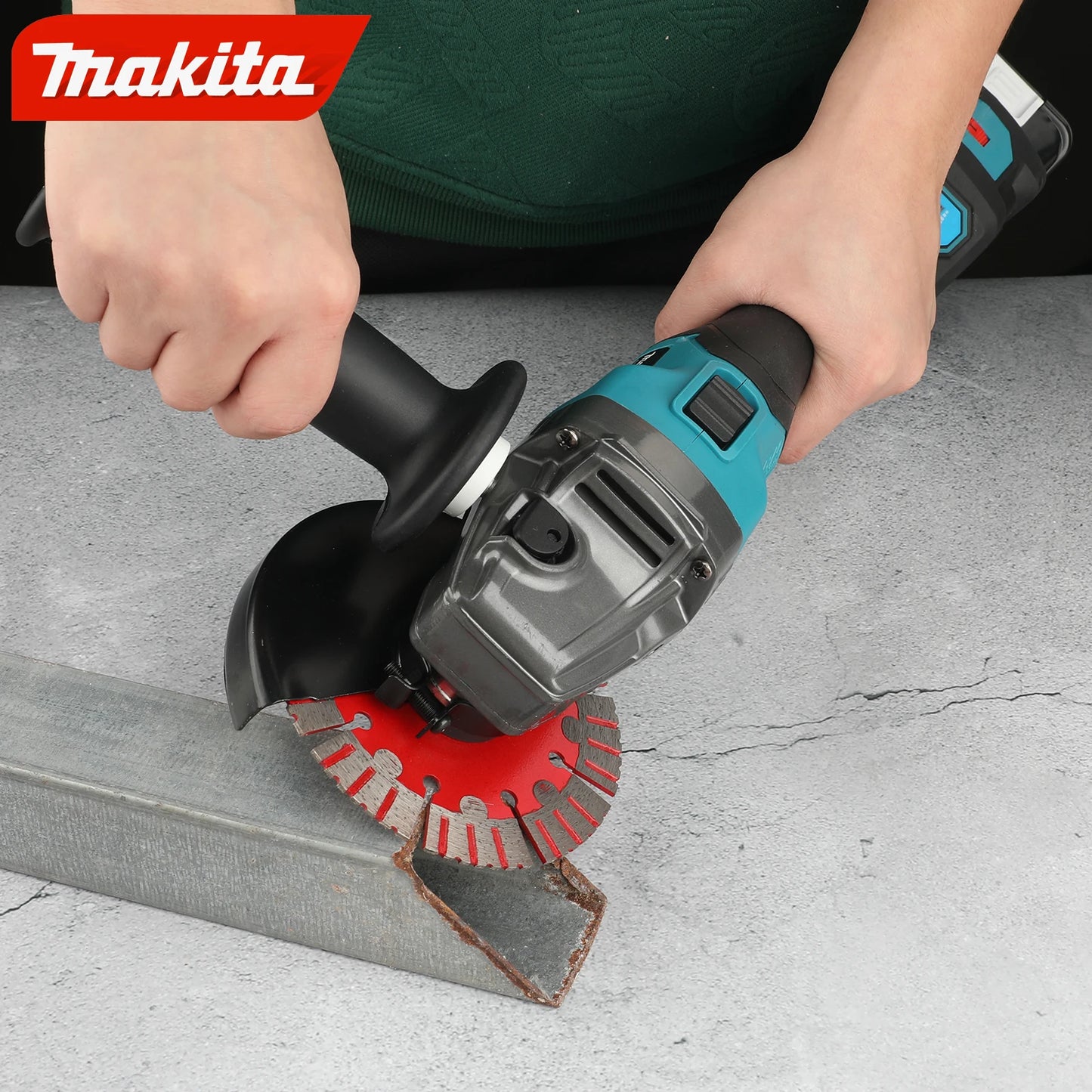 Makita GA035G High Power Cordless Lithium Brushless Angle Grinder