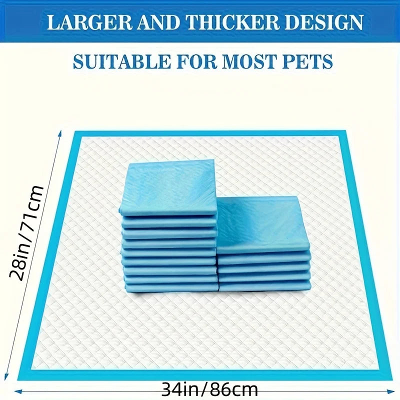 Disposable Pet Pee Pads For Dogs And Cats Ultra Absorbent