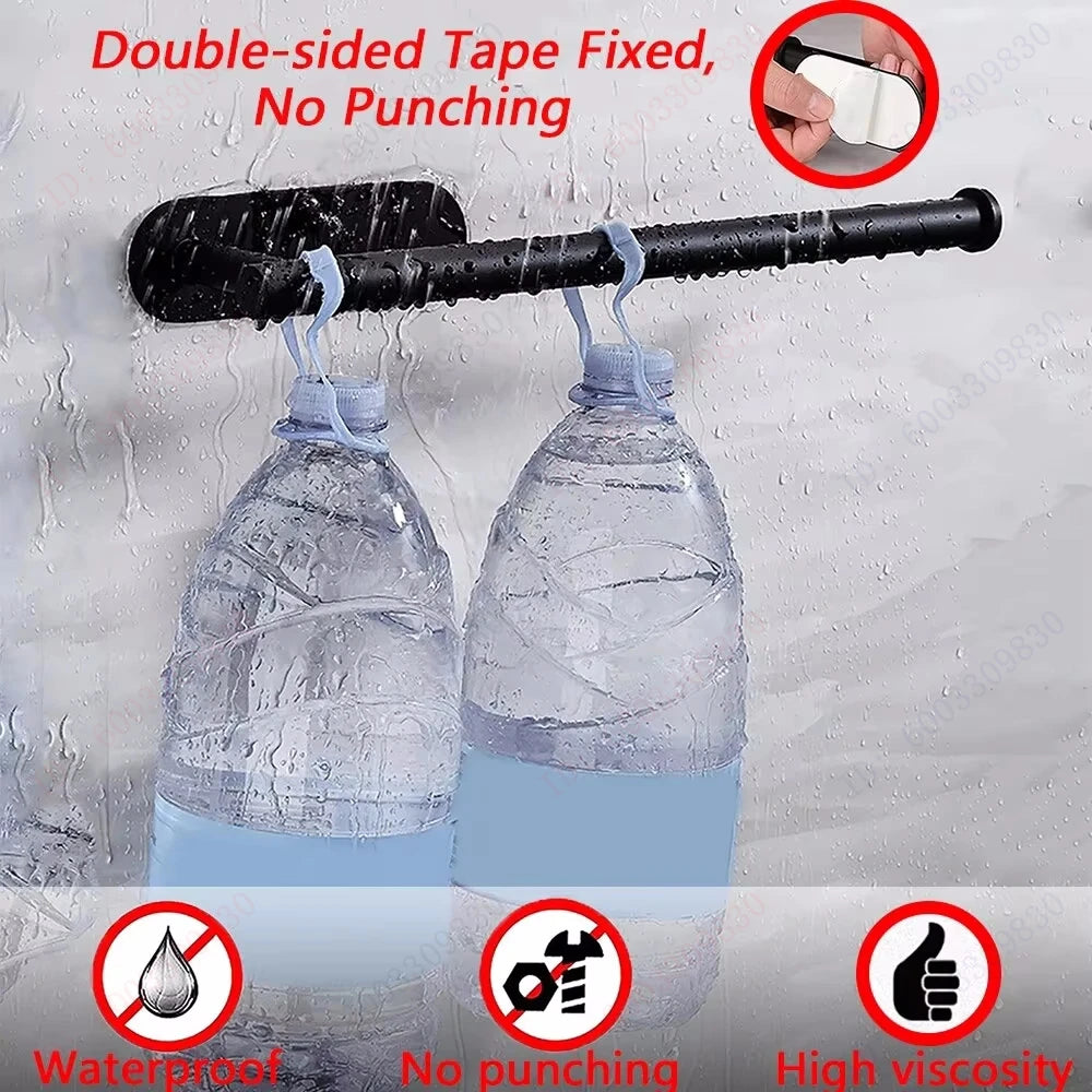 Metal Adhesive Paper Towel Holder For Kitchen And Bathroom Storage